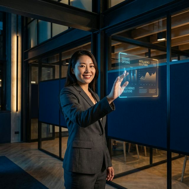 智能客服導購系統介面示意圖